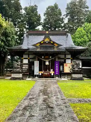 鏡石鹿嶋神社 ＊安産・開運・勝利の神さま＊の本殿・本堂