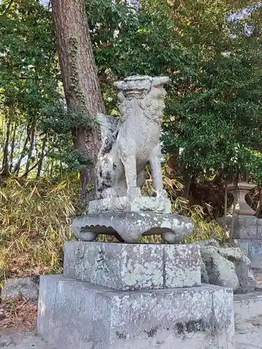 福山八幡宮の狛犬