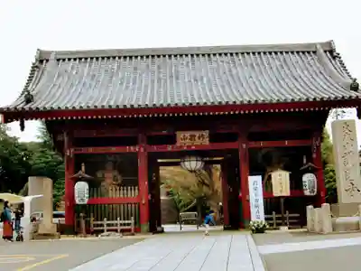 護国寺の山門・神門