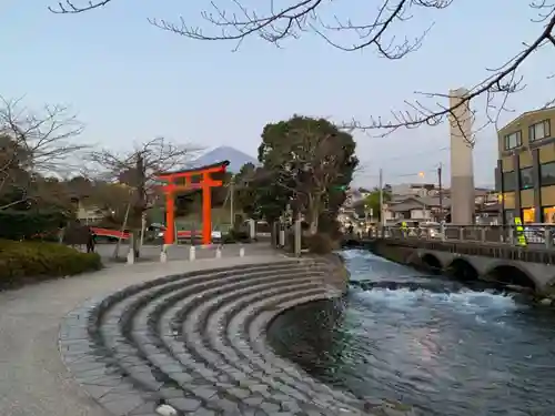 富士山本宮浅間大社の庭園