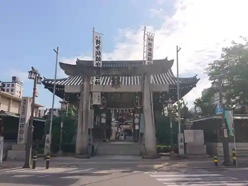 櫛田神社の鳥居