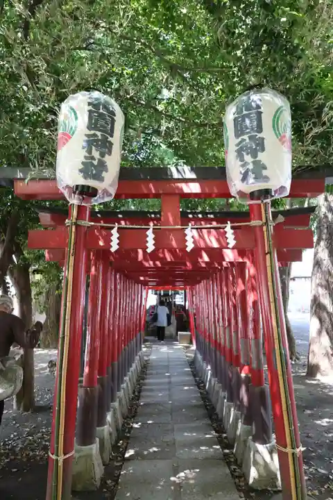 花園神社のお祭り