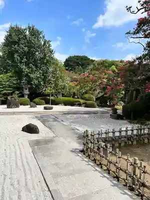 松音寺の庭園