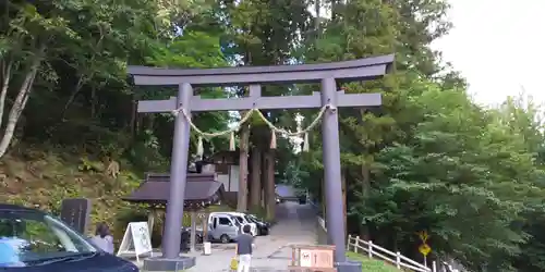 戸隠神社中社の鳥居