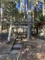 日光大室高龗神社の鳥居
