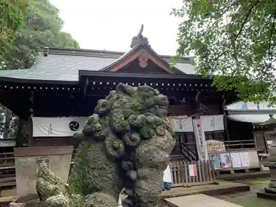 沓掛香取神社の狛犬