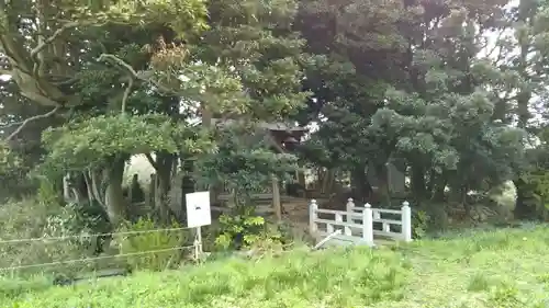 起松神社の自然