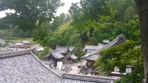 柳谷観音　楊谷寺の景色