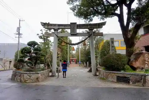 野田八幡宮の鳥居