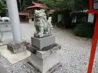 磐裂根裂神社の狛犬