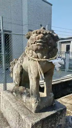 熊野神社の狛犬