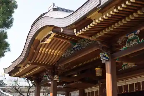 湯島天満宮の本殿・本堂