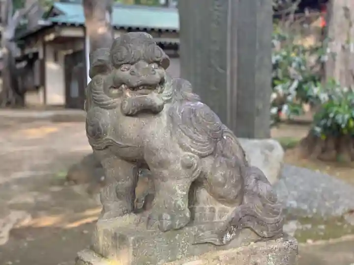 譽田八幡神社の狛犬