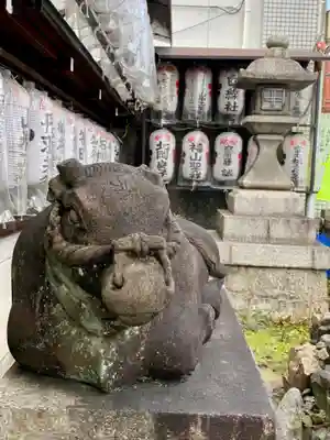 文子天満宮の狛犬