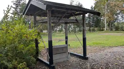 上更別神社の手水舎