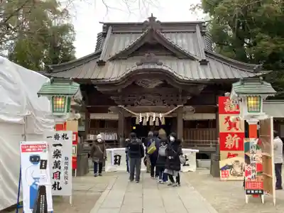 田無神社の本殿・本堂