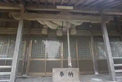 新具蘇姫命神社の本殿・本堂
