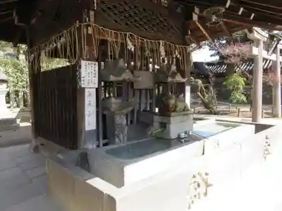 北野天満宮の手水舎