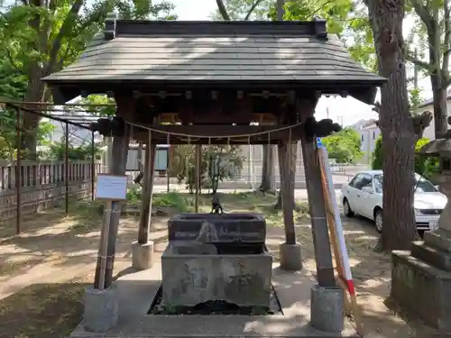 蘇我比咩神社の手水舎