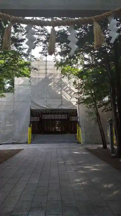 新琴似神社の本殿・本堂