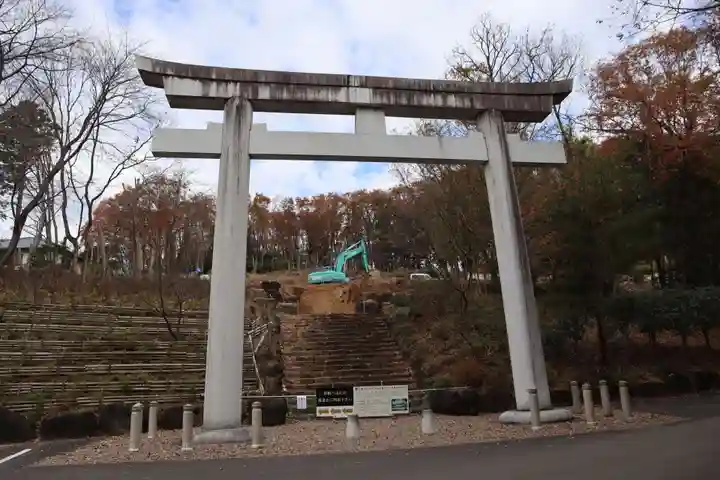 常陸国出雲大社の鳥居