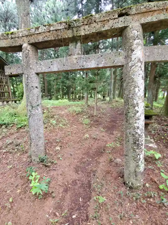 大葦神社の鳥居