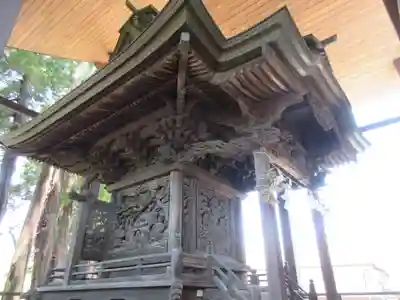 真木諏訪神社の本殿・本堂