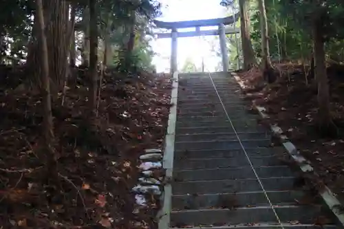 油井神社の鳥居