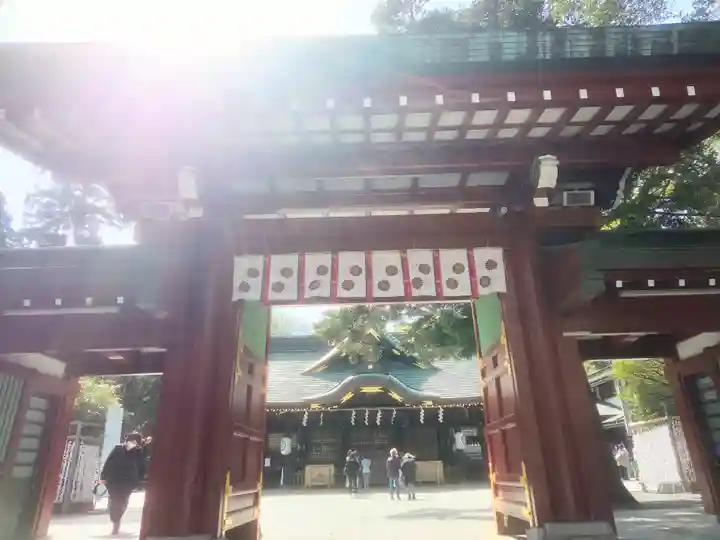 大國魂神社の山門・神門