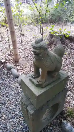 菊田神社の狛犬