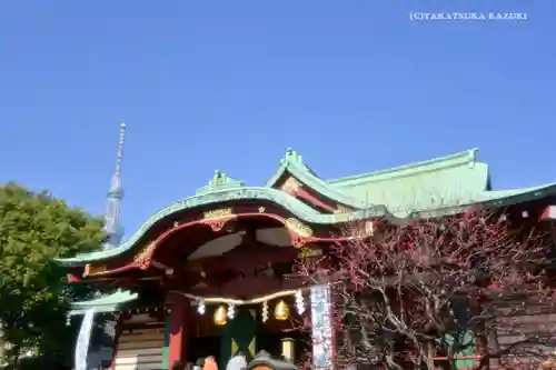亀戸天神社の本殿・本堂