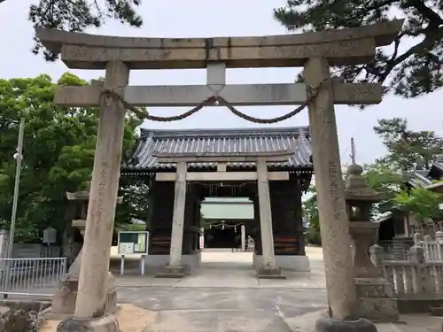 御厨神社の鳥居