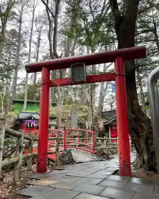白石神社の鳥居
