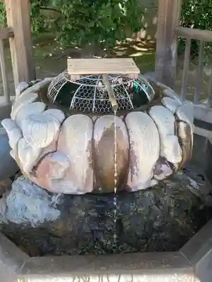 五條天神社の手水舎