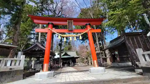 小室浅間神社の鳥居