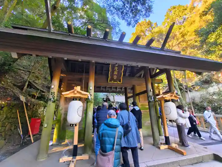 多度大社の山門・神門