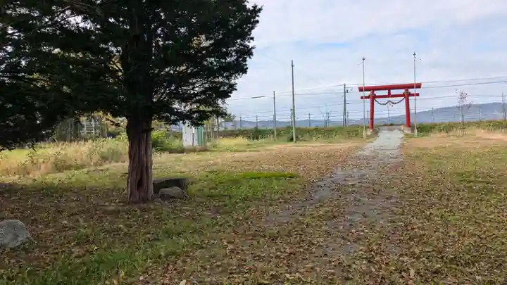 下士別神社の景色