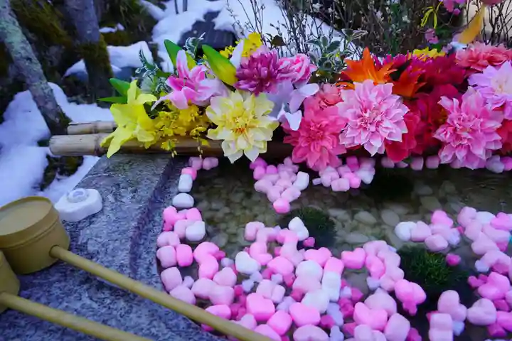 陽林寺の手水舎