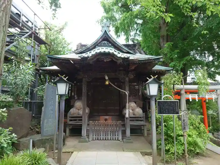 千住本氷川神社の末社・摂社