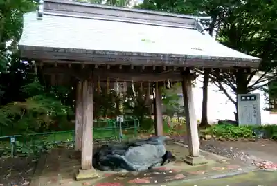 靜内神社の手水舎