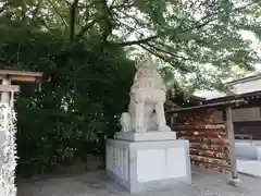 寒川神社の狛犬