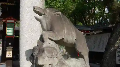 護王神社の狛犬