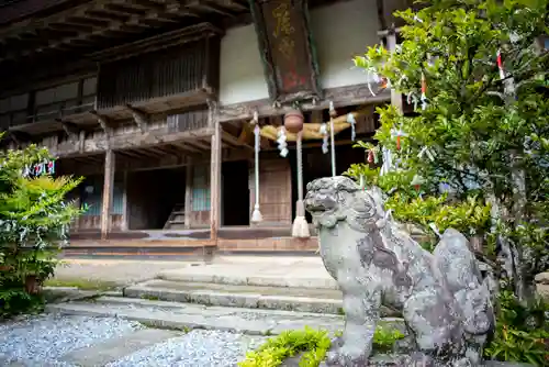 賀蘇山神社の本殿・本堂
