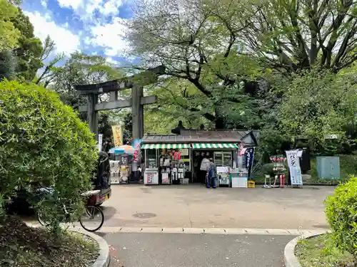 上野東照宮の鳥居