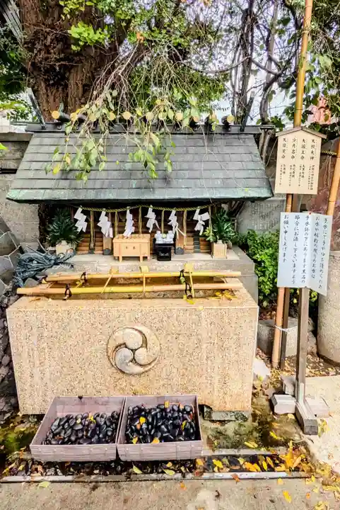 波除神社(波除稲荷神社)の手水舎