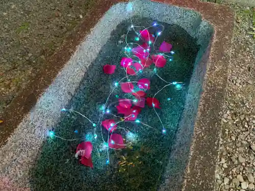 釧路一之宮 厳島神社の手水舎