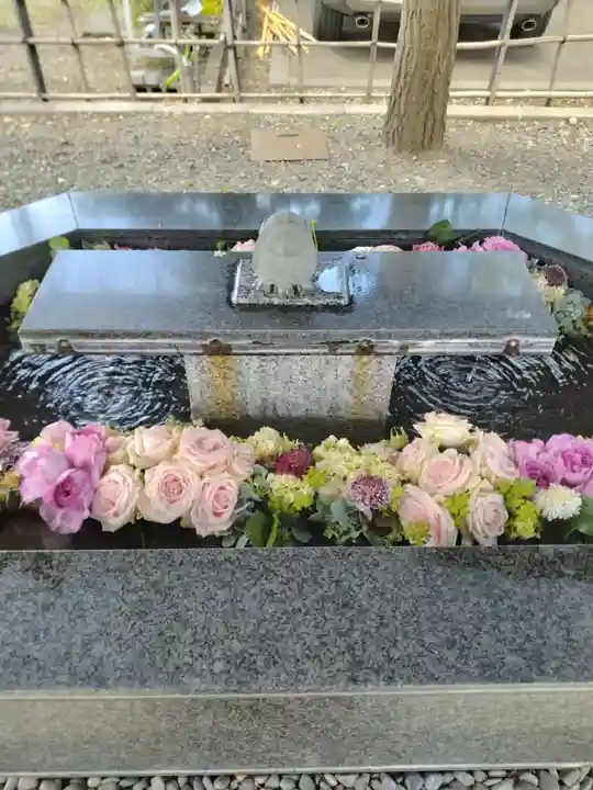 新琴似神社の手水舎