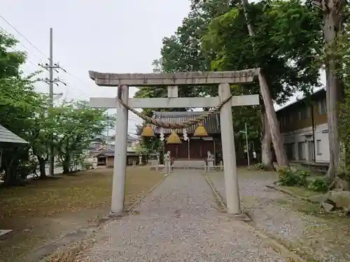 秋葉社の鳥居