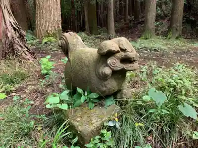 大門神社の狛犬
