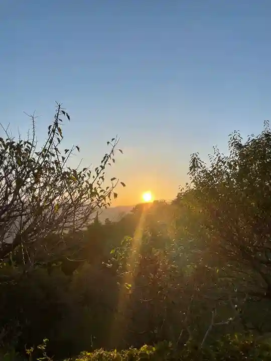 宝登山神社の景色